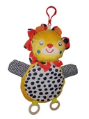hışırtılı diş kaşıyıcılı peluş aslan - 1