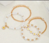 Küçük Zarif Papatya Bileklik - 3