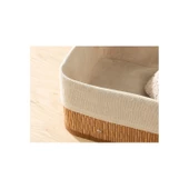 English Home Gina Bambu Sepet 32x22x12 Cm Koyu Kahve - 3