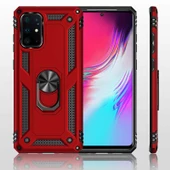 Samsung Galaxy S20 Plus Kılıf Vega Tank Sert Yüzüklü Standlı Zırh Koruma Kapak thumbnail 8