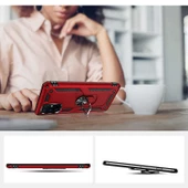 Samsung Galaxy S20 Plus Kılıf Vega Tank Sert Yüzüklü Standlı Zırh Koruma Kapak thumbnail 9