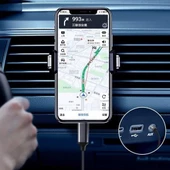 BUFFER® iPhone Lightning Aux Araç Dönüştürücü Ses Kablosu 35 mm Jack Girişli - 2