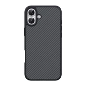 Gpack Apple iPhone 16 Plus Kılıf Karbon Fiber Görünümlü Magsafeli Elnino Kapak - 1