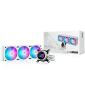 ASUS ROG STRIX LC III 360 ARGB WHT 120MM3 RADYATÖR FAN CPU SIVI SOGUTUCUSU - 1