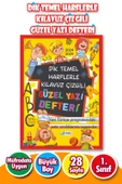 Dik Temel Harflere Uygun Güzel Yazı Defteri - 1.Sınıf - 48 Sayfa - Büyük Boy- 1 Adet - 1