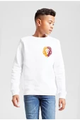 Sarı Kırmızı Leon Beyaz Çocuk 2ip Sweatshirt - 1