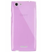 Casper Via V8 Kılıf Ultra İnce Silikon Kapak 0.2 mm Pembe - 1