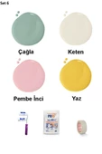 Bİ'Boya Geometrik Duvar Boyama Seti - 7
