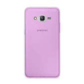 Samsung Galaxy Grand Max Ultra İnce Silikon Kapak 0.2 mm Füme - 1