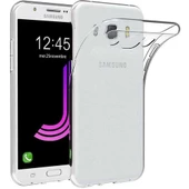 Samsung Galaxy J5 2016 Kılıf Ultra İnce Silikon Kapak 0.2 mm Şeffaf - 1