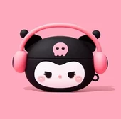 Samsung Galaxy Buds3 Pro İle Uyumlu Sanrio Figürlü Silikon Kılıf - 1