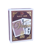 Swisscard İskambil Blackjack Poker Oyun Kartı - Kırmızı - 1