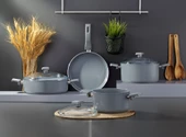 Bonera Atlas 7 Parça Ultra Kristal Seramik Tencere & Tava Seti - 8