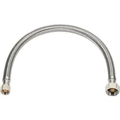 Çelik Bağlantı Spirali Nipelli Flex Hortumu 1/2-1/2 100cm - 1