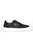 Deriholl Siyah Erkek Deri Sneaker Ayakkabı - 3
