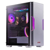 XPG Starker Tempered Glass STARKER-WHCWW ARGB 2 Fanlı Beyaz ATX Oyuncu Kasası - 1