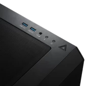 XPG Starker Tempered Glass STARKER-BKCWW ARGB 2 Fanlı Siyah ATX Oyuncu Kasası - 4