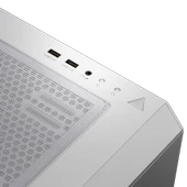 XPG Starker Tempered Glass STARKER-WHCWW ARGB 2 Fanlı Beyaz ATX Oyuncu Kasası - 5