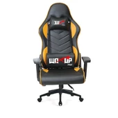 Woxup X-2072 Turuncu Deri Oyuncu Koltuğu thumbnail 1