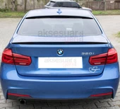 BMW F30 Cam Üstü Spoiler - Piano Black-Parlak Siyah - 4