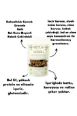 GURUYEMİŞ BOX Granola Kahvaltılık Gevrek Bol Kuru Meyveli Kabak Çekirdekli Bal Incir Üzüm Elma Kurusu Vegan 100gr - 1