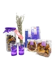 GURUYEMİŞ BOX Mor Parti Kutusu Ve Kokteyl Hazırlama Kiti Doğum Sevgililer Günü Özel Gün Hediye Seti - 2