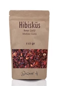 BAZAAR 4 ORGANIC %100 Doğal Hibiskus Çayı Bamya Çiçeği Mekke Gülü 115 Gr - 1