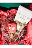 GURUYEMİŞ BOX İçinde Mutluluk Var Sevgili Doğum Günü Hediye Kutusu Seti Çelenk Granola Kokteyl Kiti Tütsü - 1