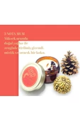 GURUYEMİŞ BOX Beehive 3 Nota Hediyelik Mum Soy Wax Candle Doğal Soya Mum Amber Şişe 200gr - 5