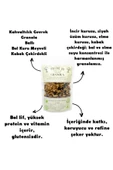 GURUYEMİŞ BOX Granola Kahvaltılık Gevrek Bol Bal Kuru Meyveli Kabak Çekirdekli Incir Üzüm & Elma Şekersiz 240gr - 1