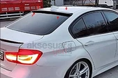 BMW F30 Cam Üstü Spoiler - Piano Black-Parlak Siyah - 1