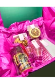 GURUYEMİŞ BOX Pembe Parti Kutusu Ve Kokteyl Hazırlama Kiti Doğum Günü Sevgililer Günü Özelgün - 5