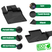 Renault Captur 2020+ Uyumlu SAHLER Araca Özel 4.5D Havuzlu Oto Paspas - Captur thumbnail 2