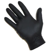 Green Muayene Eldiveni Nitril Pudrasız Siyah Büyük Boy (L) | 100 Adet thumbnail 2