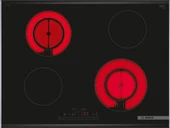 BOSCH PKG775FP2E SIYAH SERAMIK ELEKTRIKLI ANKASTRE OCAK thumbnail 1