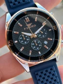 Ferro Silikon Kordon İç Fonksiyonları Aktif  30 Mt Suya Dayanıklı Erkek Kol Saat EFM.31920-E thumbnail 3