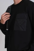 Lufian Techno Erkek Sweatshirt Siyah - 3