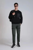 Lufian Techno Erkek Sweatshirt Siyah - 2