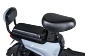 ZLİN Şahin1 / 4 ADET Büyük Akülü Elektrikli Motosiklet Beyaz - 5