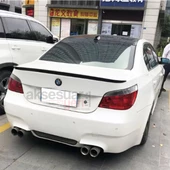 Bmw E60 M5 Tip Spoiler Parlak Siyah Boyalı İthal Ürün Plastik - 4