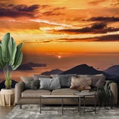 Günbatımı Duvar Kağıdı Baskı thumbnail 1