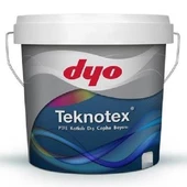 Dyo Teknotex PTFE Katkılı (Teflonlu) Dış Cephe Boyası Beyaz 15 Lt. - 1