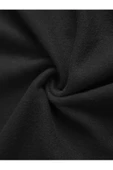 Kadın Fermuarlı Oversize Kapşonlu Crop Hırka - 10