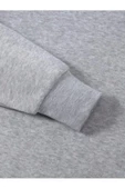 Erkek La Baskı Bisiklet Yaka Sweatshirt - 6