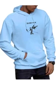 Erkek Linkin Park Baskılı Kapüşonlu Sweatshirt thumbnail 5