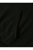 Erkek Monaco Baskılı Oversize Kapşonlu Sweatshirt - 9
