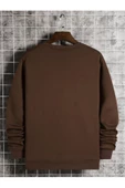 Kadın Kahverengi Balance Sweatshirt - 2