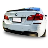 Bmw F10 M Performance Tip Spoiler Parlak Siyah Boyalı İthal Ürün Plastik - 1