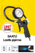 Profesyonel Üstten Depolu Profesyonel 600 cc Boya Sprey Tabancası 1.8mm Lastik Şişirme Takım thumbnail 4