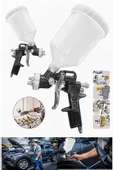 Premium Kalite Üstten Depolu Profesyonel 600 cc Boya Sprey Tabancası 1.8mm thumbnail 3